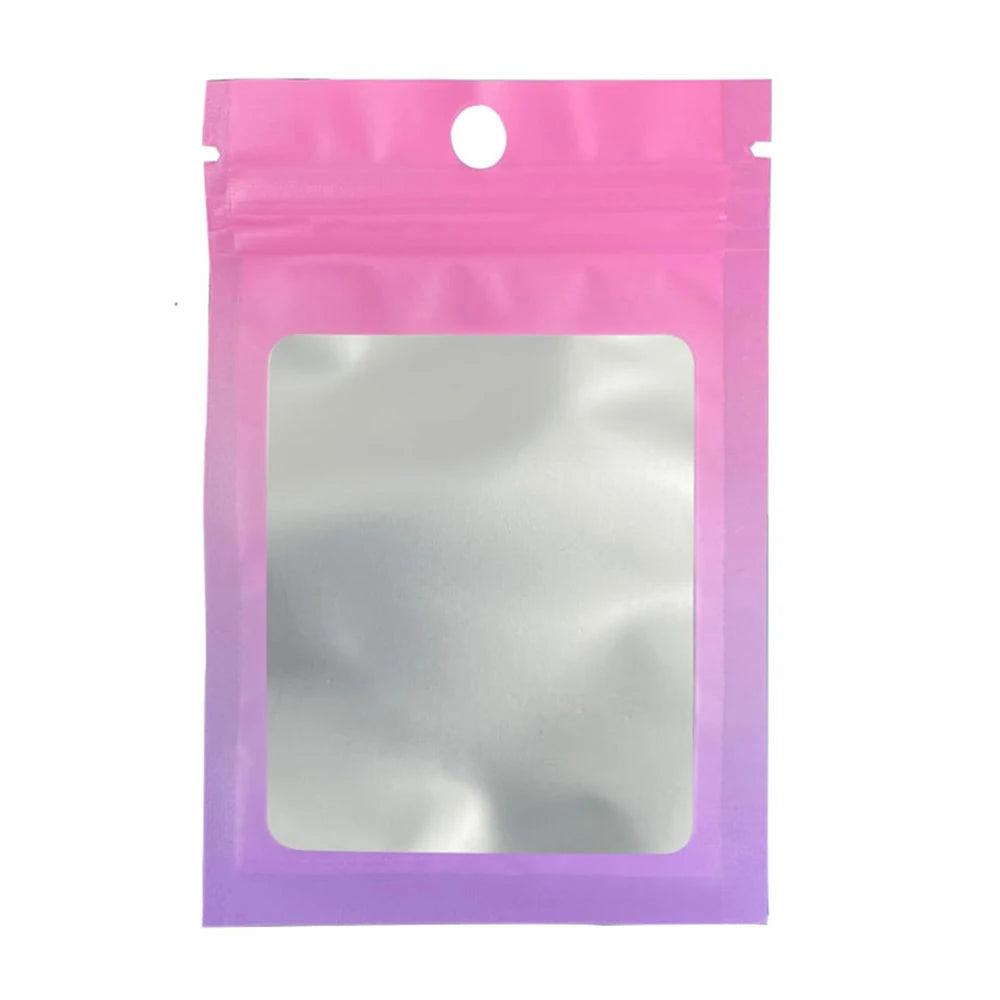 100pcs,Mini Transparent Jewelry Packing Bag,Resealable Ziplock Packaging Bags Nail Accessories Packaging Bags For Small Business