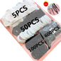 755PCS Hair Accessories for Woman Set Seamless Ponytail Holders Variety Hair Scrunchies HairBands Free 4 PCS of Hairpin tool