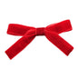 Lystrfac Fashion Velvet Bow Hairpin Women Girls Black Red Hairclip Headdress Bang Bow Hairgrips Back Head Retro Hair Accessories