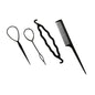 1Set Hairstyle Braiding Tools Set Pull-through Hair Needle Magic Variety DIY Hair Accessoires Hair Comb Hair Styling Tools