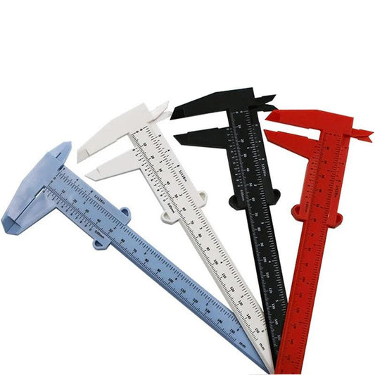 Portable 150MM Plastic Eyebrow Measuring Vernier Caliper Tattoo  Caliper Ruler Plastic Permanent Makeup Measurement Tools