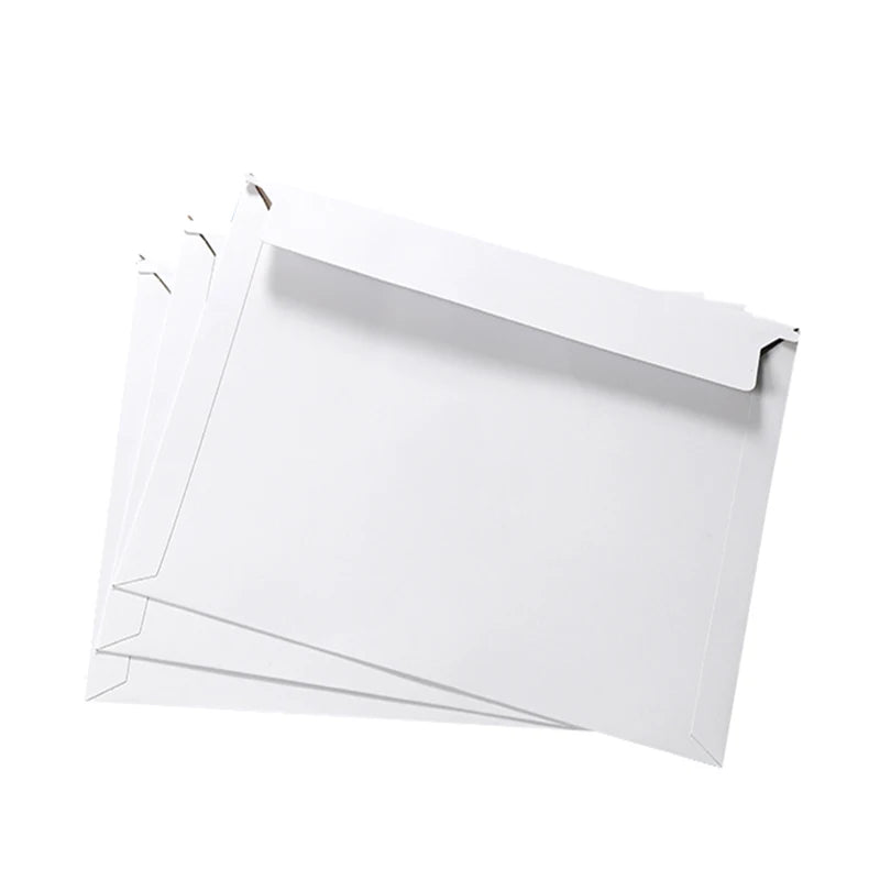 10PCS 250x160mm Mailjackets Rigid Mailers Self-Seal Stay Flat Photo Packaging Paperboard Envelopes ,Document Cardboard Mailers