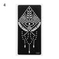 2024 New Professional Henna Stencil Temporary Hand Tattoo Body Art Sticker Template Wedding Tool Flower Tattoo Stencil