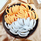 25-100PCS Diameter 5cm Hair Scrunchy For Women Hair Bands Elastic Seamless Link Rope Hair Accessories Headdress Hair Ties