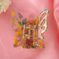 Fashion Hair Clips for Girls Hair Claw Elegant Colorful Butterfly Shape Acetate Hair Clip Women Crab Hair Clip Hair Accessories