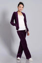 Women's Velvet Tracksuit Fabric Tracksuits Hoodies and Pants Velour Suit Two Piece Set S-XXL