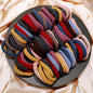 50PCS Seamless Elastic Hair Scrunchy For Women Hair Bands Solid Color Big Rubber Band Ponytail Holder Girl Hair Accessories