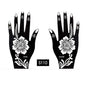 2024 New Professional Henna Stencil Temporary Hand Tattoo Body Art Sticker Template Wedding Tool Flower Tattoo Stencil