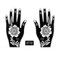 2024 New Professional Henna Stencil Temporary Hand Tattoo Body Art Sticker Template Wedding Tool Flower Tattoo Stencil