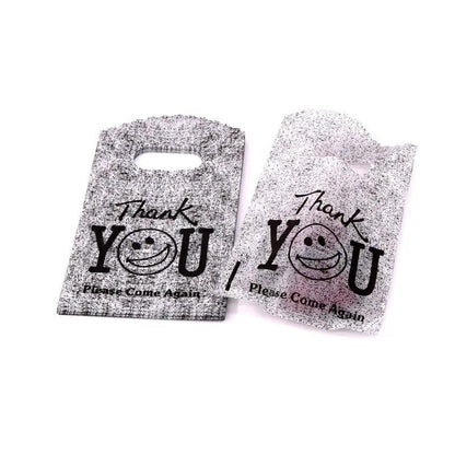 New Fashion Wholesale 50Pcs/Lot 9*15cm Simple Dots Mini Plastic Gift Bag Small Candy Jewelry Packaging Bags With Handles