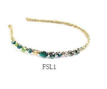 Women Shiny Luxury Rhinestone Hairbands Non-slip Bezel Colorful  Diamond Hair Hoop Hair Accessories for Women Crystal Headbands