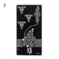 2024 New Professional Henna Stencil Temporary Hand Tattoo Body Art Sticker Template Wedding Tool Flower Tattoo Stencil