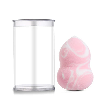 Makeup Sponge, Foundation Cosmetic Puff Powder Smooth Beauty Marbling Blender Water-Drop Shape Tool