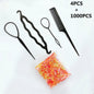 1Set Hairstyle Braiding Tools Set Pull-through Hair Needle Magic Variety DIY Hair Accessoires Hair Comb Hair Styling Tools