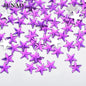 JUNAO 100pcs 10mm Crystal AB Star Decoration Rhinestone Stickers Flatback Stones Applique Non Hot Fix Strass For Clothes Crafts