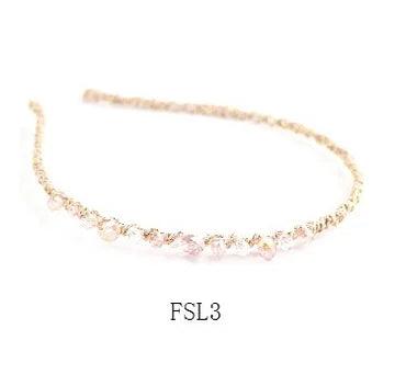 Women Shiny Luxury Rhinestone Hairbands Non-slip Bezel Colorful  Diamond Hair Hoop Hair Accessories for Women Crystal Headbands