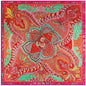 130cm Fashion Bandana Women Scarf Luxury Brand Paisley Hijab Twill Silk Shawl Scarfs For Ladies Foulard Square Scarves Wraps