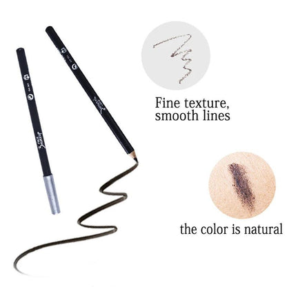 1pcs Professional Makeup Black Brown Eyeliner Matte Eyebrow Pencil Waterproof Lasting Smooth Pen Beauty Tool Accessories