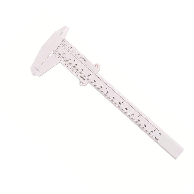 Portable 150MM Plastic Eyebrow Measuring Vernier Caliper Tattoo  Caliper Ruler Plastic Permanent Makeup Measurement Tools