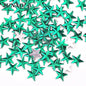 JUNAO 100pcs 10mm Crystal AB Star Decoration Rhinestone Stickers Flatback Stones Applique Non Hot Fix Strass For Clothes Crafts