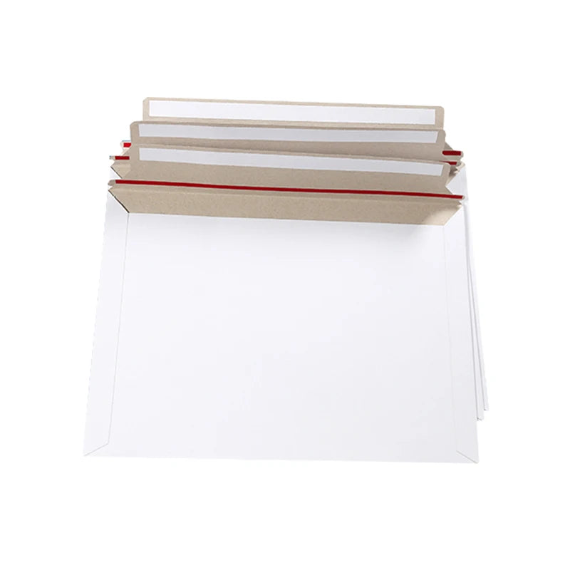 10PCS 320x230mm Mailjackets Rigid Mailers Paperboard Envelopes  Stay Flat, Cardboard, fiberboard