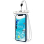 FONKEN Full View Waterproof Case for Phone Underwater Snow Rainforest Transparent Dry Bag Swimming Pouch Big Mobile Phone Covers