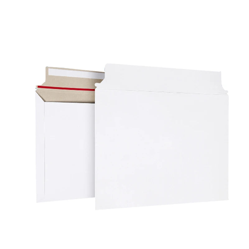 10PCS  250x160mm Mailjackets Rigid Mailers Paperboard Envelopes  Stay Flat, Cardboard, fiberboard