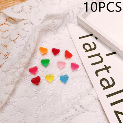 30/50PCS Set Girls Cartoon  Colorful Flower Mini Hair Claws Kids Sweet Hairpins Children Fashion Hair Accessories Cute Hair Clip