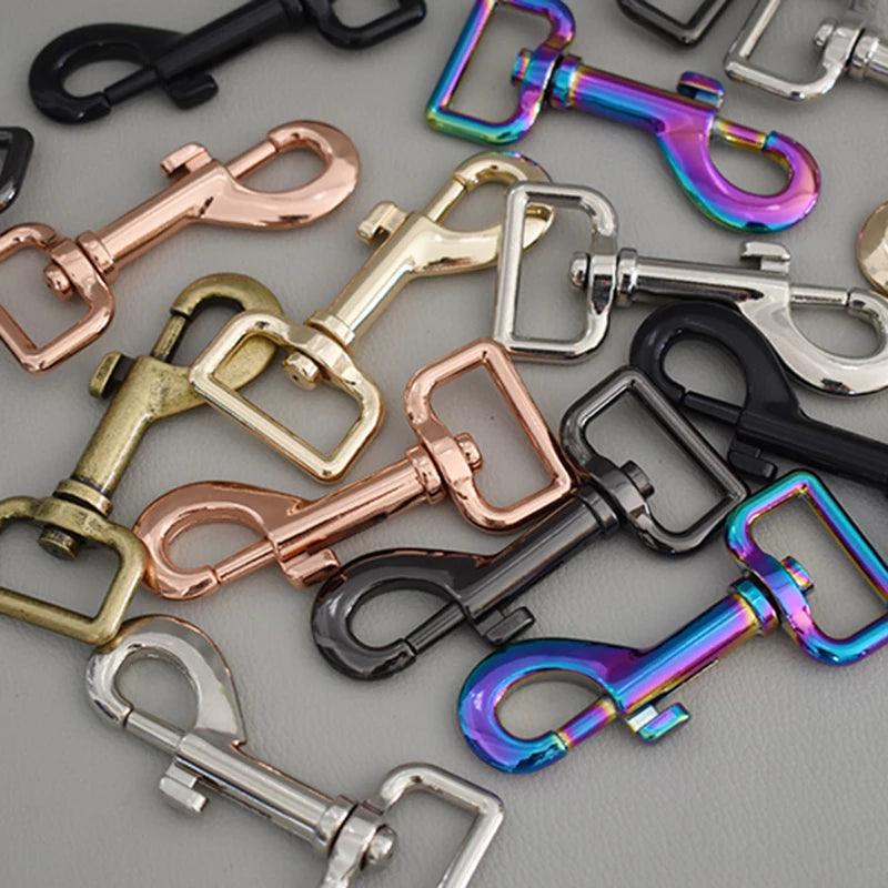 1 pcs Swivel Lobster Clasps Metal Dog Slasp Hook Buckle Durable Hardware For 25mm Webbing Zinc Alloy Diy Dog Leash Parts