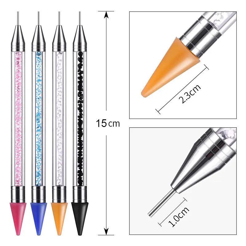 DIY Crystal Pen Rhinestones Gems Picking стразы Tool Wax Pencil Pen Picker Clothing Decoration Tool Diamond Painting Tools F0271 - HighGloss Shop