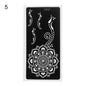 2024 New Professional Henna Stencil Temporary Hand Tattoo Body Art Sticker Template Wedding Tool Flower Tattoo Stencil