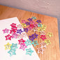 10/20 PCS Cute Girls Star Hairpins Girls Snap  Barrettes Candy color BB Clips  Fashion Hair Accessories Girl Headdress