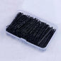 150Pcs/Box Metal Hair Clips for Wedding Women Hairpins Barrette Curly Wavy Grips Hairstyle Bobby Pins Hair Styling Accessories