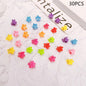 30/50PCS Set Girls Cartoon  Colorful Flower Mini Hair Claws Kids Sweet Hairpins Children Fashion Hair Accessories Cute Hair Clip