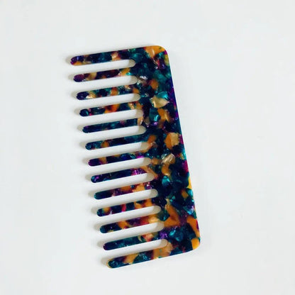 Korean Fashion Acetate  Anti-static Massage Hair Combs Colorful Hairdressing Comb Hair Brush For Women Girls Hair Styling Tool