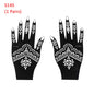 2024 New Professional Henna Stencil Temporary Hand Tattoo Body Art Sticker Template Wedding Tool Flower Tattoo Stencil