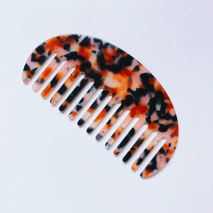 Korean Fashion Acetate  Anti-static Massage Hair Combs Colorful Hairdressing Comb Hair Brush For Women Girls Hair Styling Tool