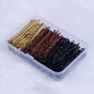 150Pcs/Box Metal Hair Clips for Wedding Women Hairpins Barrette Curly Wavy Grips Hairstyle Bobby Pins Hair Styling Accessories