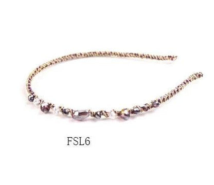 Women Shiny Luxury Rhinestone Hairbands Non-slip Bezel Colorful  Diamond Hair Hoop Hair Accessories for Women Crystal Headbands