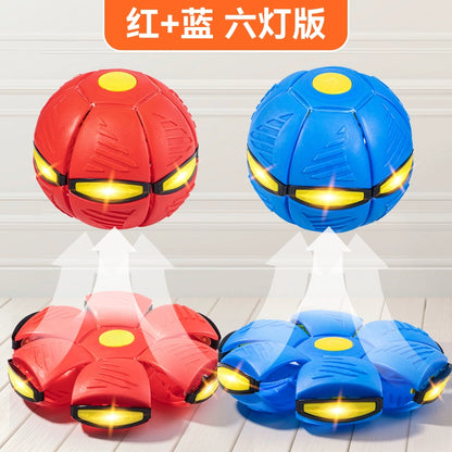 Elastic UFO Luminous Outdoor Sports Puzzle Stepping Ball