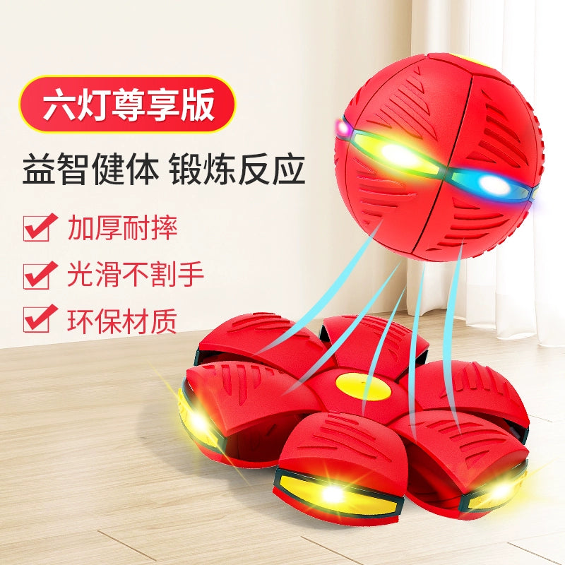 Deformation Ball Boy Outdoor Sports Elastic Magic Flying Saucer