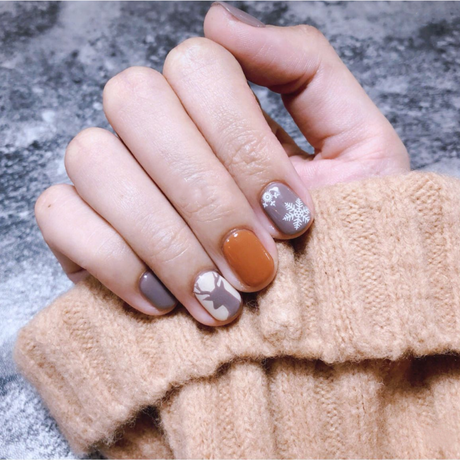 Christmas Fresh Korean Waterproof Manicure Stickers