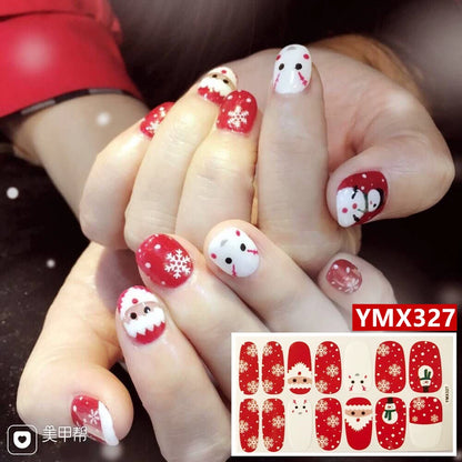 Christmas Fresh Korean Waterproof Manicure Stickers