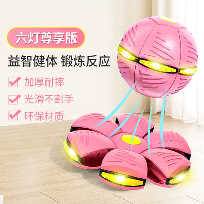 Deformation Ball Boy Outdoor Sports Elastic Magic Flying Saucer