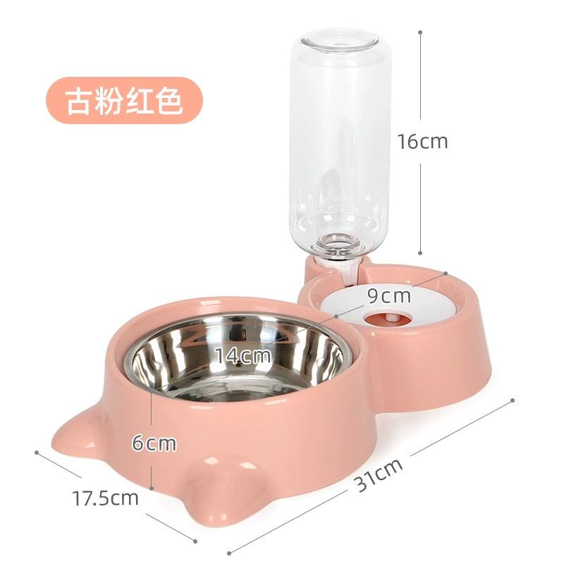 Automatic Water Dispenser Feeding Teddy Mouth Wet-Proof Cat - HighGloss Shop