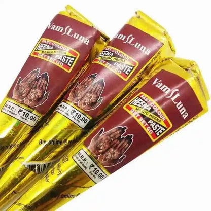 25g Indian Henna Dark Red Tattoo Paste Temporary Henna Cones For Tattoo Body Art Sticker Special Body Art Paint Henna