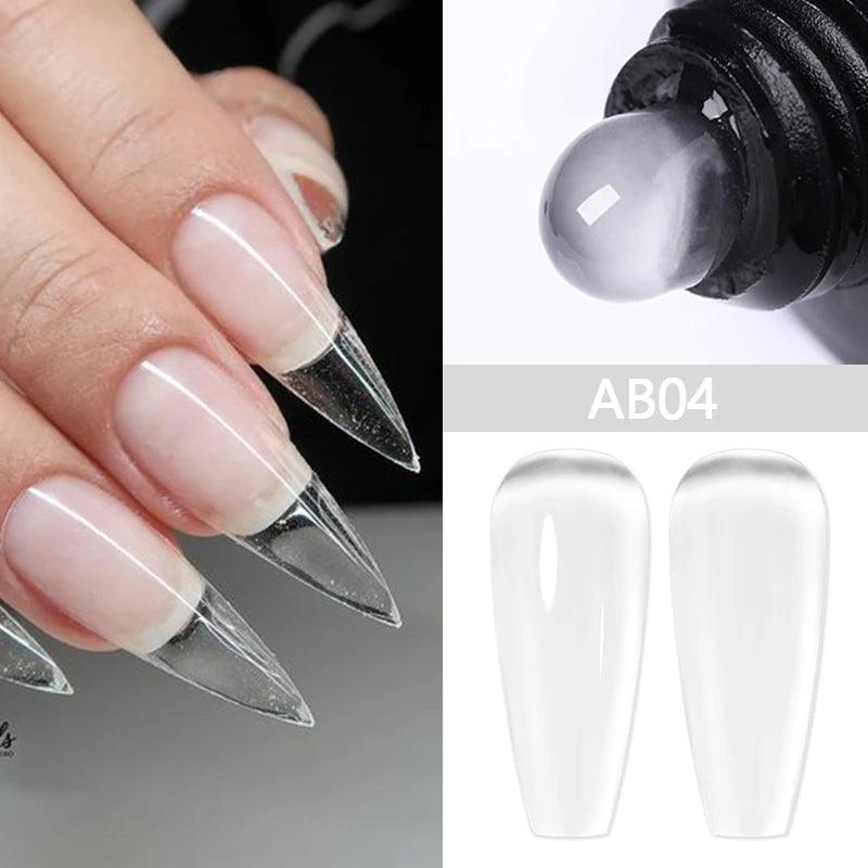 BORN PRETTY Nail Rhinestone Glue 30ML Gel Nail Glue for Nail Charm 3D Nails Bling Gel for Decoration Nails Gems Nail supplies