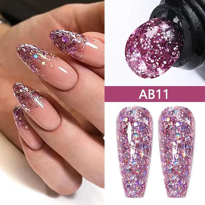 BORN PRETTY Nail Rhinestone Glue 30ML Gel Nail Glue for Nail Charm 3D Nails Bling Gel for Decoration Nails Gems Nail supplies