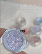 1Jar Aurora Broken Diamond Nail Powder Holographic Iridescent Aurora Powder Mermaid Pigment Glitter Nail Art Chameleon Powder