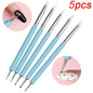 3Pcs Acrylic Nail Brush Set #8/10/14 Professional Acrylic Powder Extension Nail Brushes Nail Art 3D Carving Manicure Salon Tools